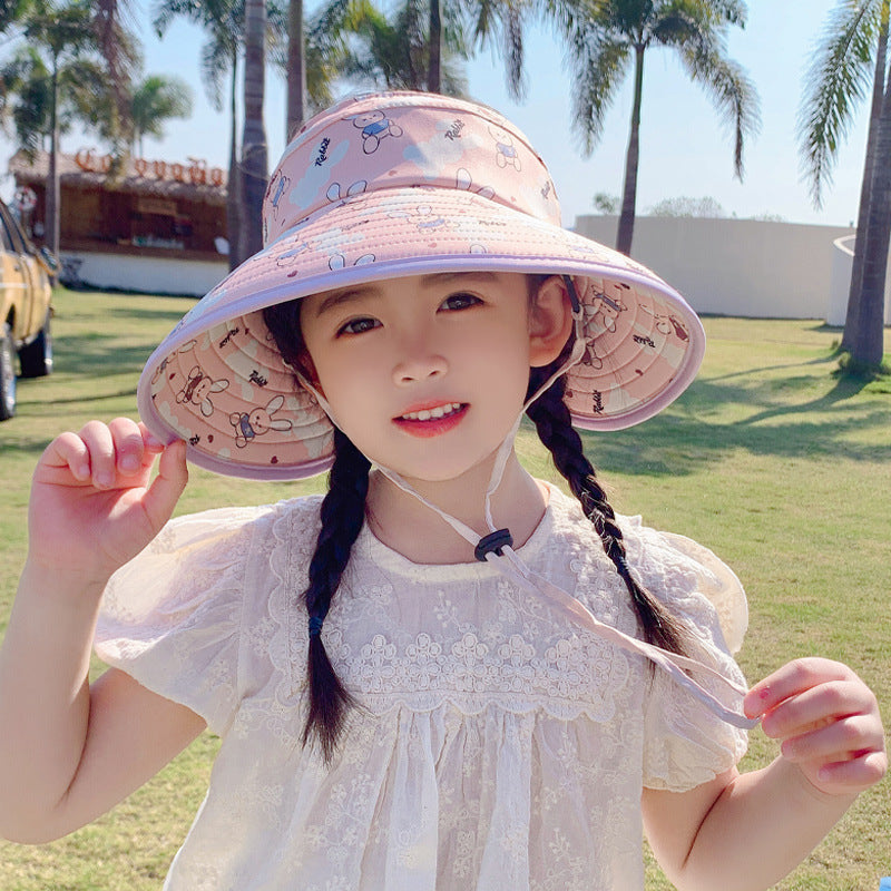 Wholesale Polyester Children's Cartoon Bunny Empty Top Hat