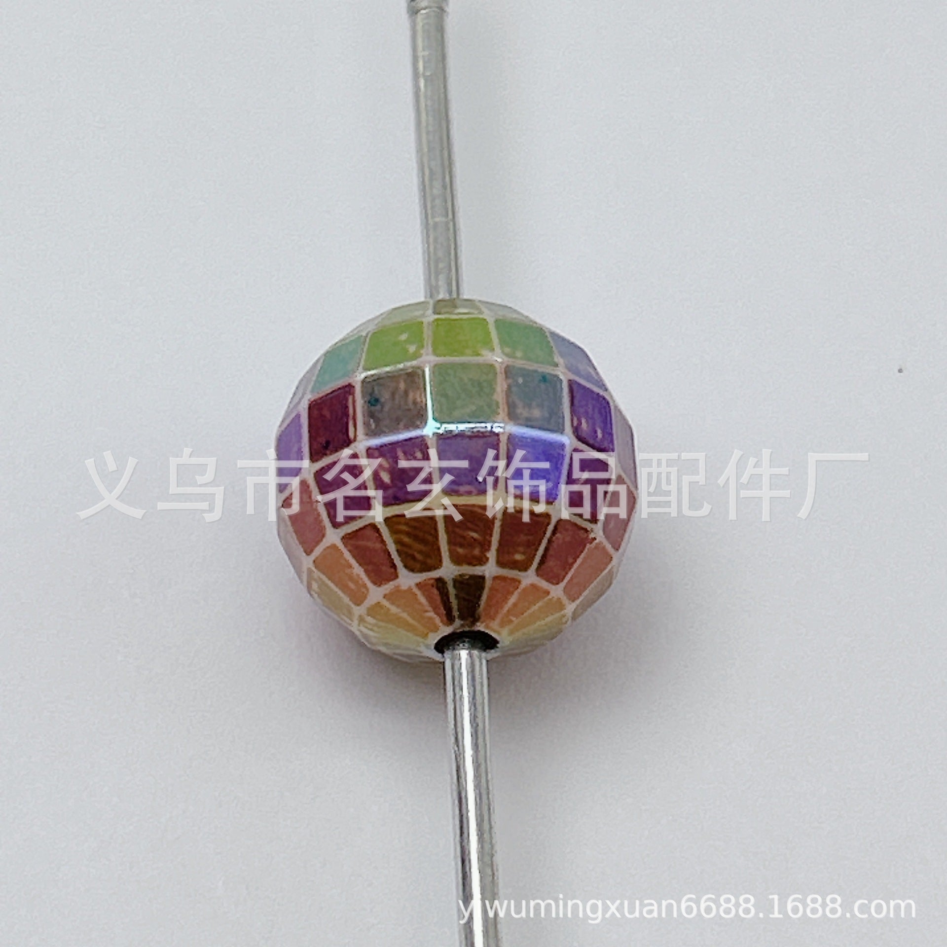 Wholesale Random 200 pcs/pack   Acrylic globe bouncing globe loose beads string Acrylic Beads