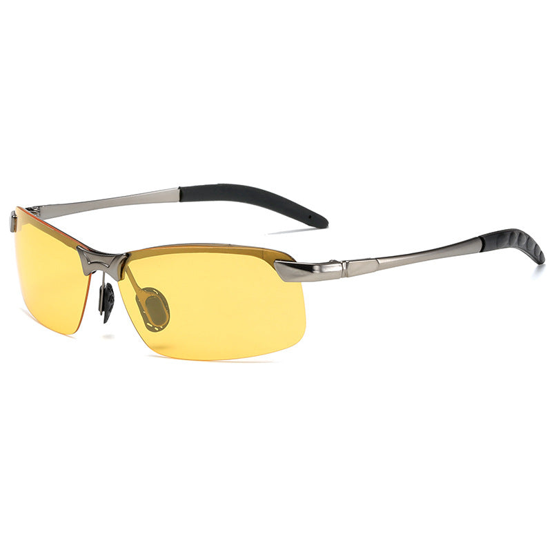 Wholesale Zhendianzhibao Men's Color Changing Polarized PC Sunglasses