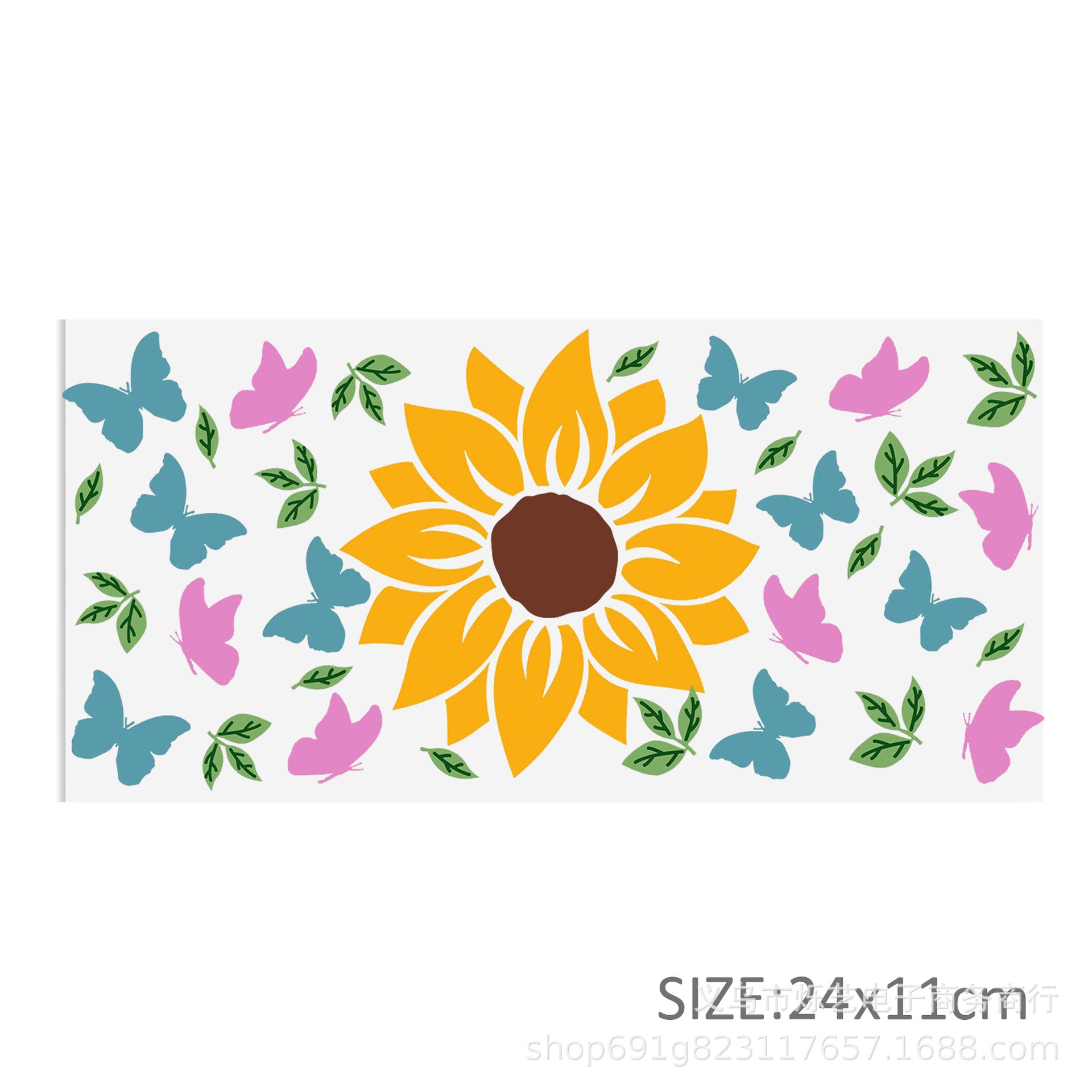 Wholesale Hamburgers and French fries food category 16oz Cup UV DTF Wraps