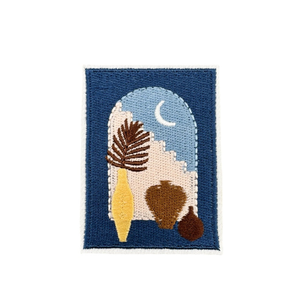 Wholesale Bohemian Chic Embroidered Iron On Patches Polyester Decorative Applique For Coats And Trench Coats