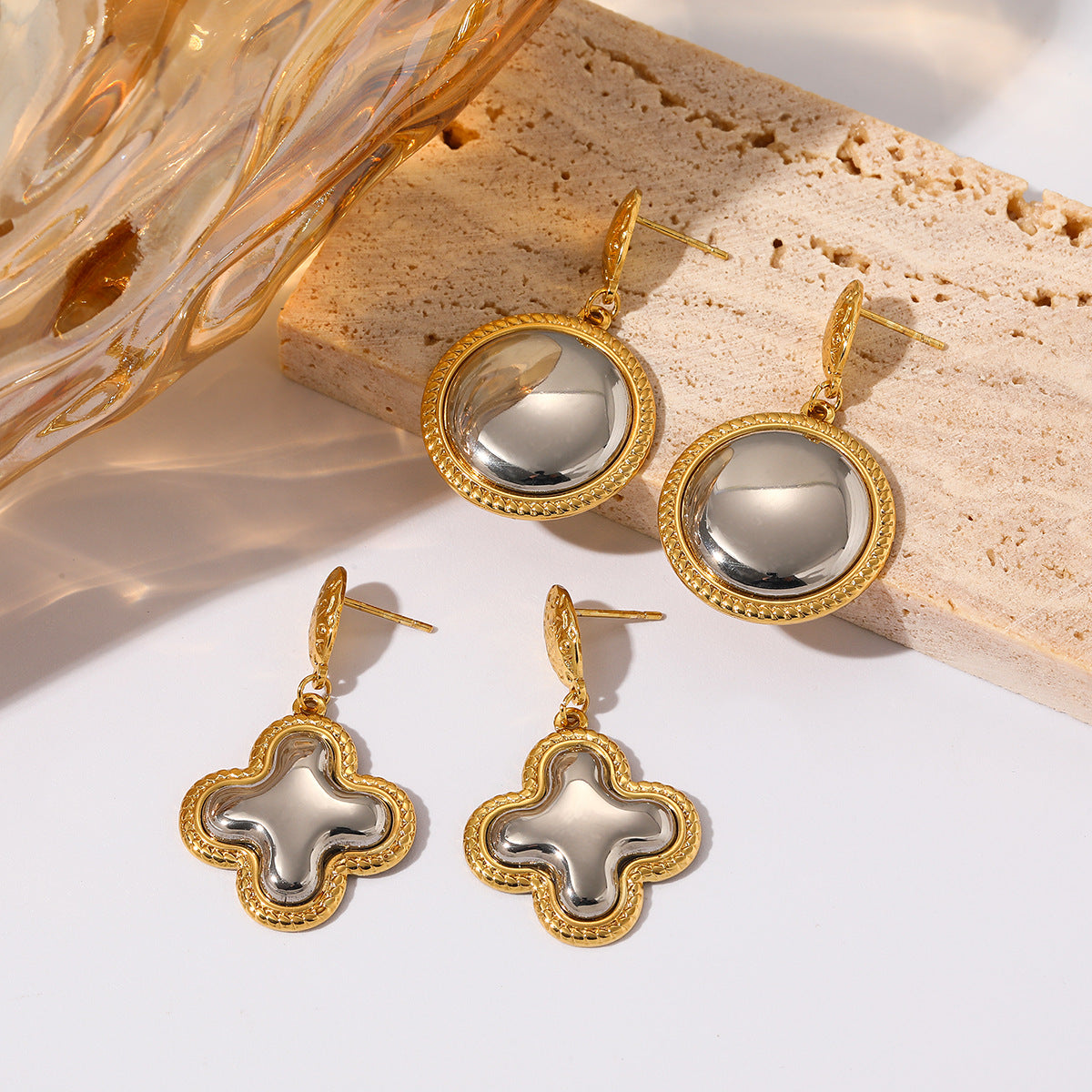 Wholesale Stainless steel stud earrings