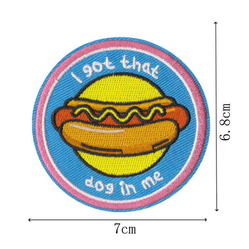 Wholesale Chic Embroidered Animal Patches 50 Pack Cute Duck Cat Fox Sew On Badges For ets Bags DIY Craft Accessory