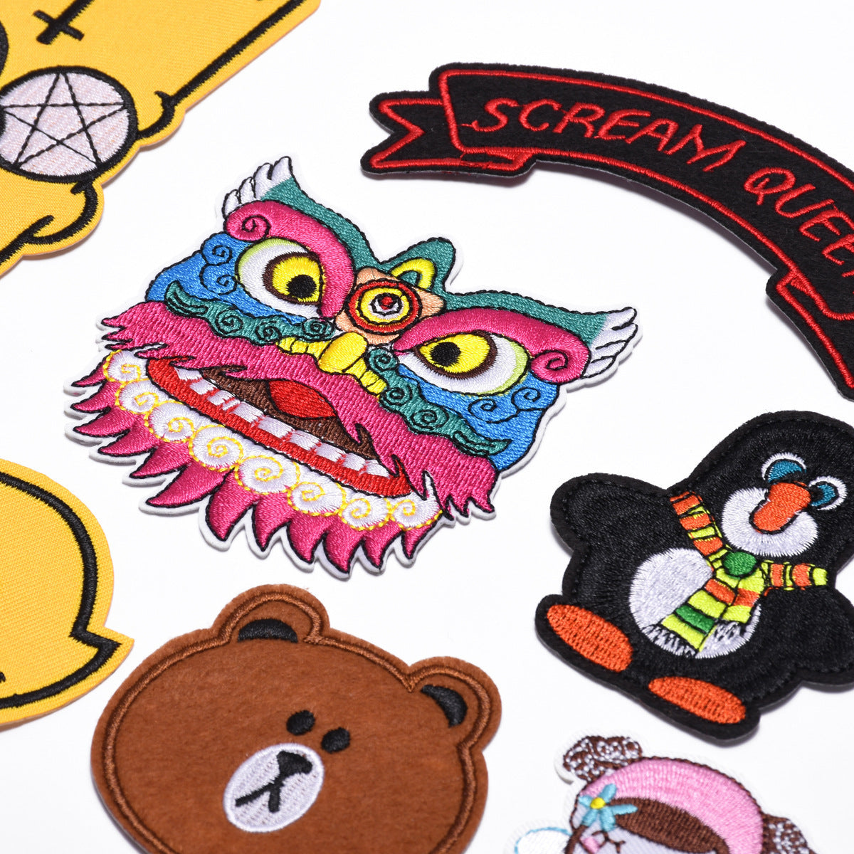 Wholesale Chic Cloth Embroidered Patches For Clothing DIY Sewing Accessory Resale OLY Exclusive
