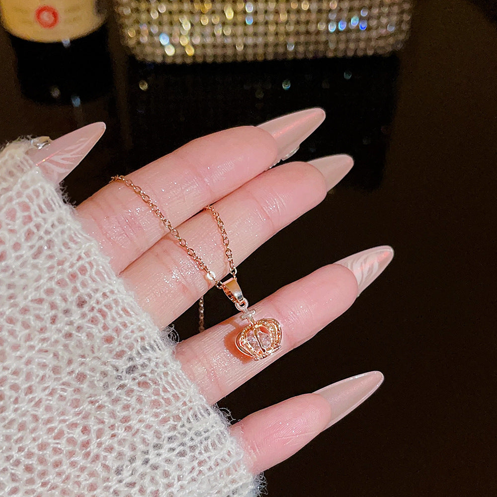 Wholesale Titanium Steel Necklace Women's All-match Sweet Chain Accessories