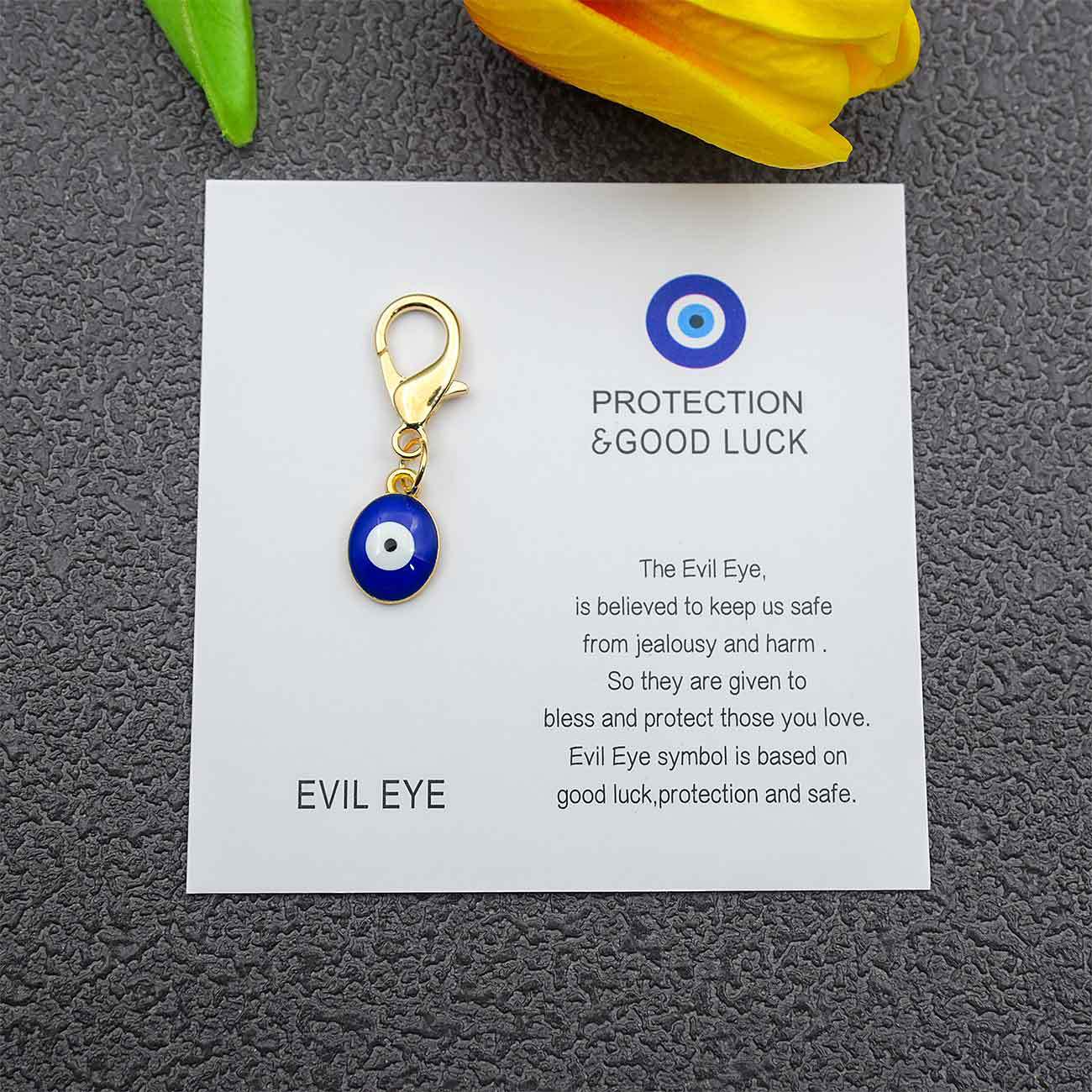 Wholesale Blue Evil Eye Keychain