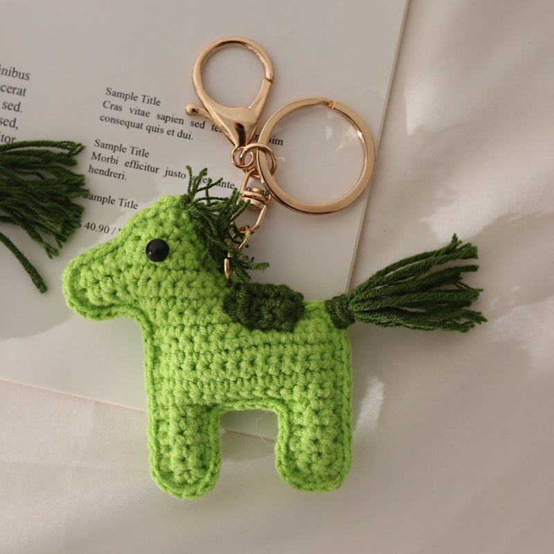 Wholesale Yarn Knitted Keychains