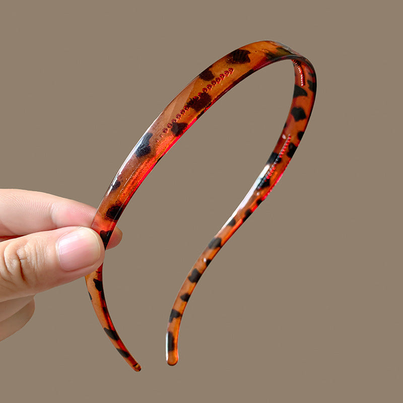 Wholesale Retro simple French style all-match outdoor face washing sponge headband for women