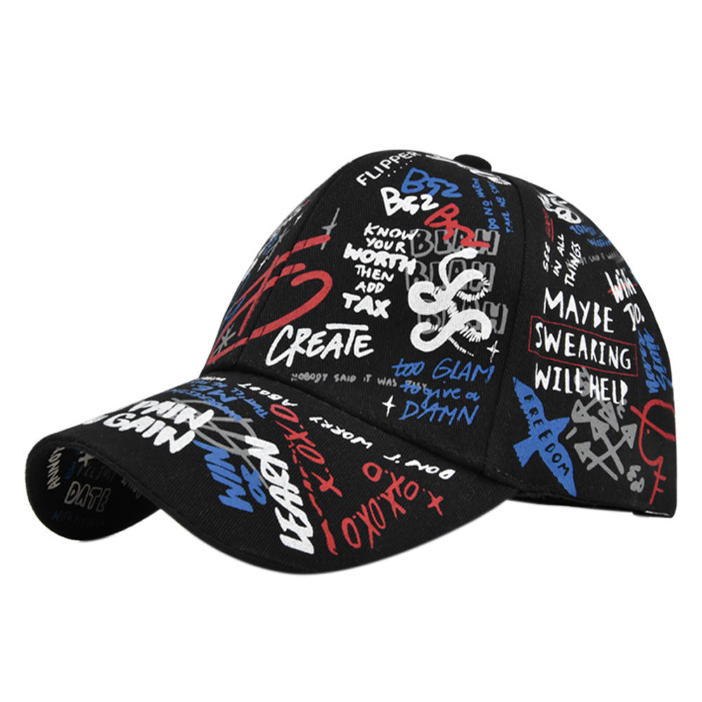 Wholesale Printed 3D Personalized Graffiti Baseball Cap