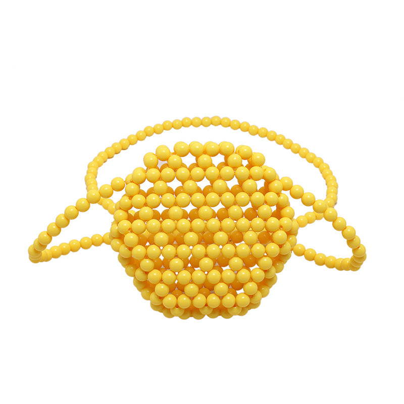 Bolsa de cuentas hechas a mano de acrílico al por mayor