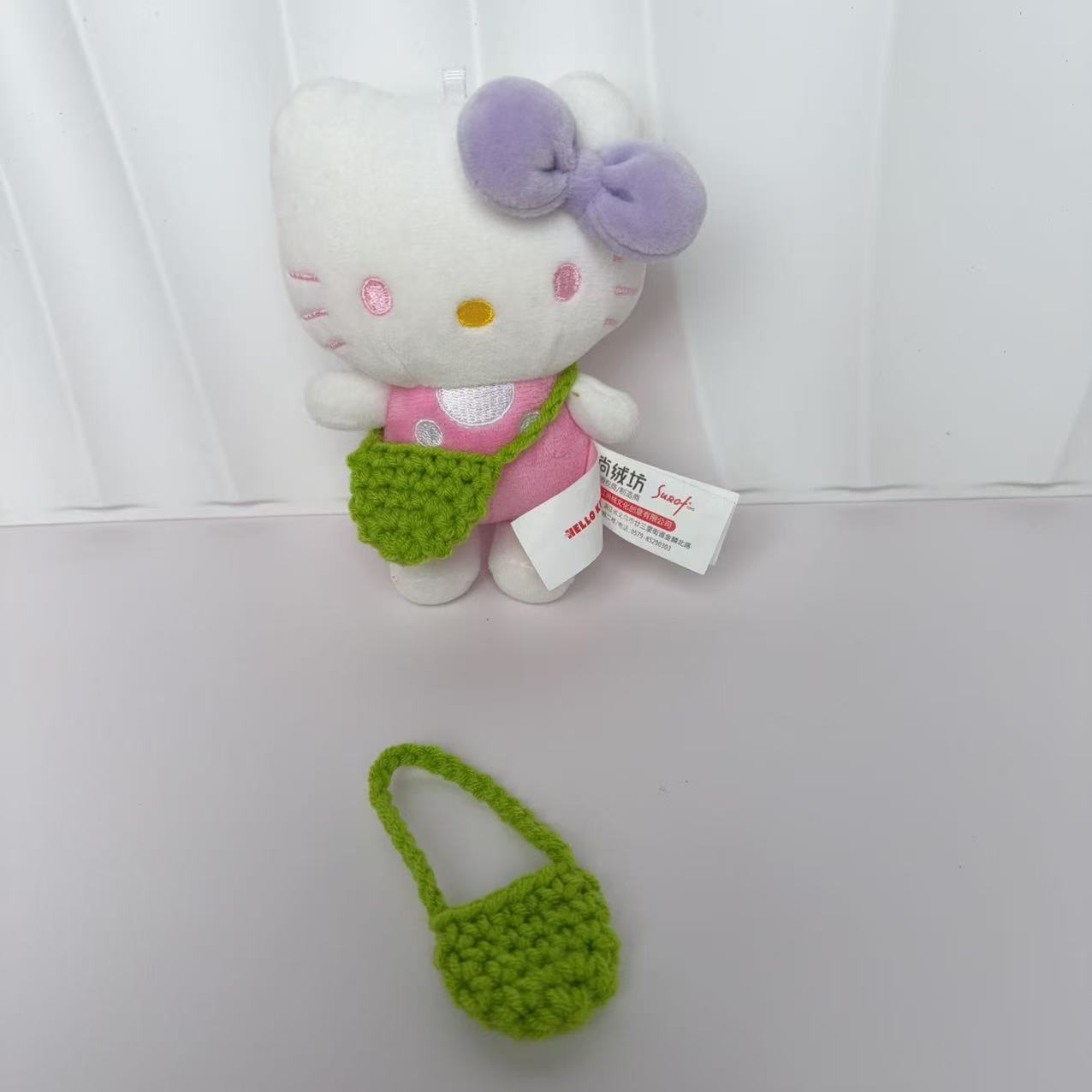 Wholesale 20pcs Plush backpack charms Doll Accessories