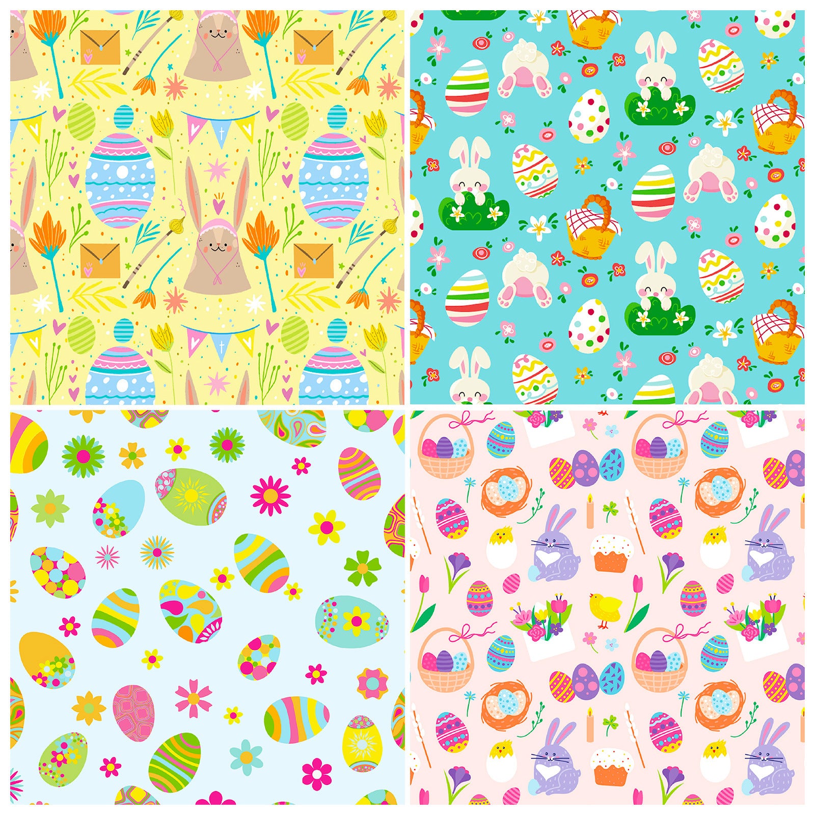 Wholesale 12pcs/pack Easter egg bunny cute style high value decoration material base notebook