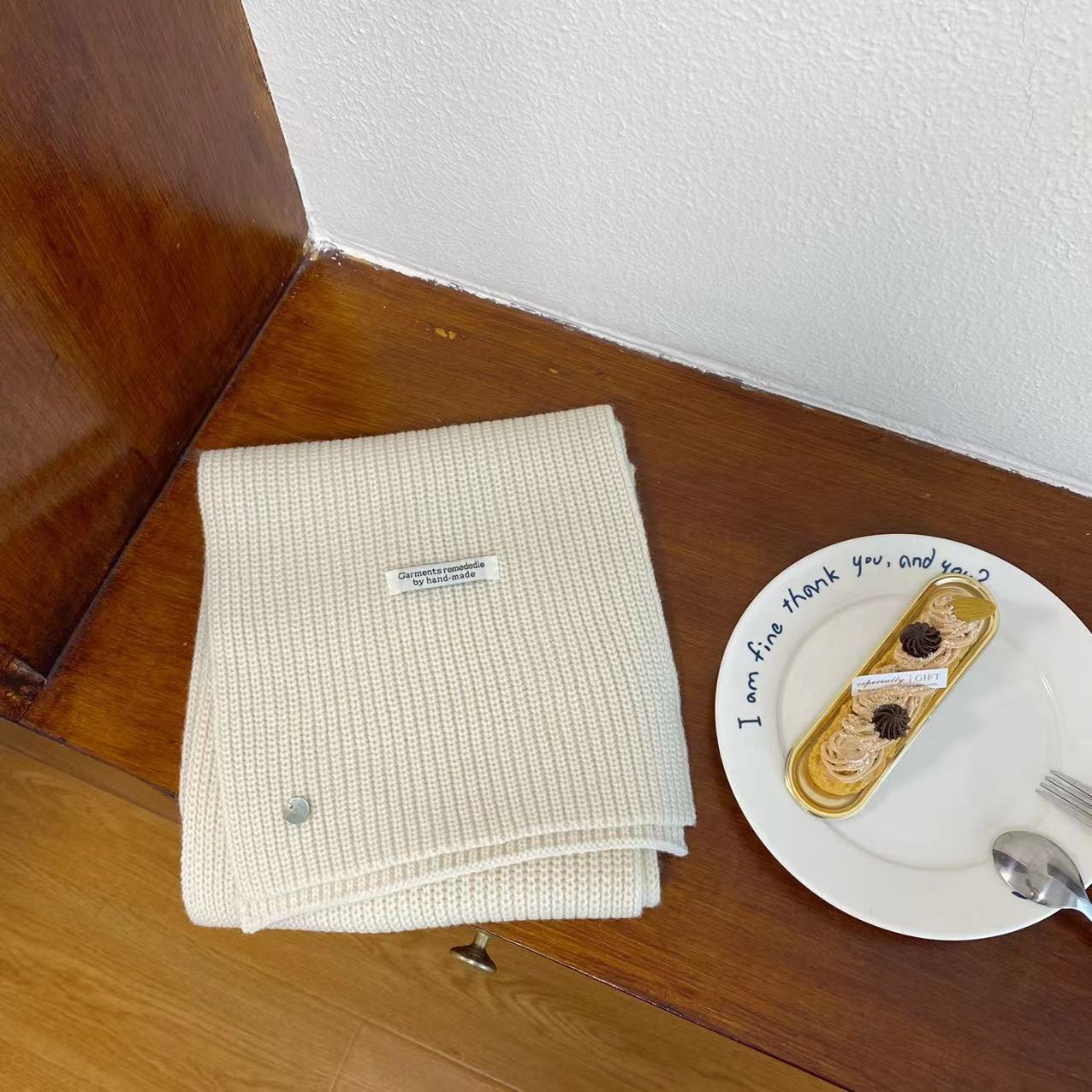 Wholesale Multicolor Knitted Wool Scarf