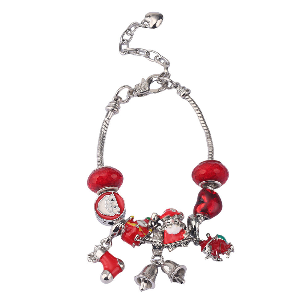 Wholesale Christmas Tree Snowflake Bracelet