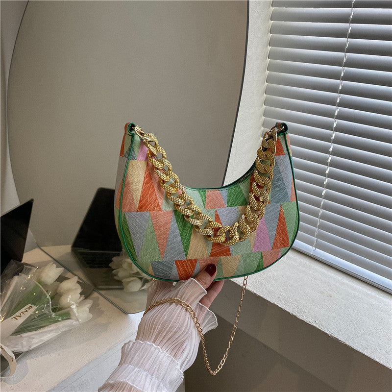 Wholesale Chain Fashion Dumpling Hand-held Underarm Shoulder Bag