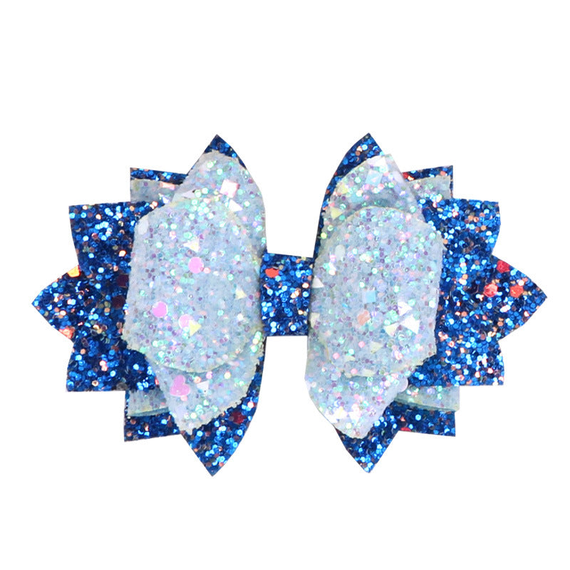 Wholesale Diy Flash Cloth Leather Bow Rubber Band Buckle Cup Straw Accessories