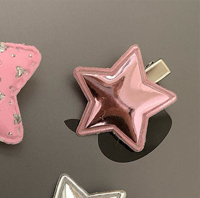 Wholesale Cute Star Niche Spicy Girl Metal Hair Clips