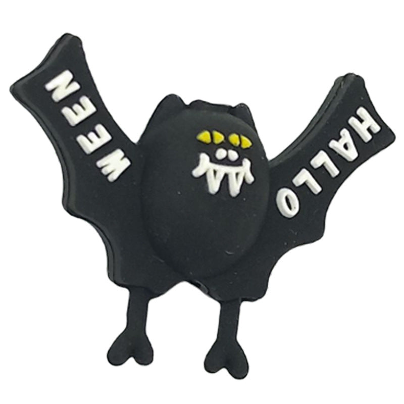 Wholesale   20pcs Cartoon Halloween  Silicon Beads   Focal Beads