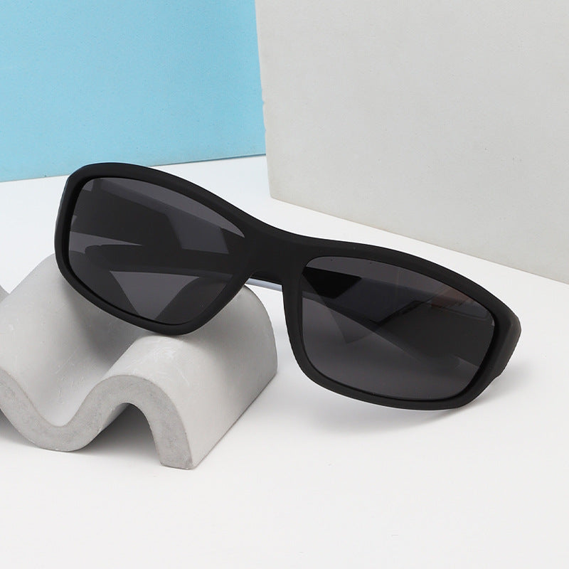 Wholesale New men's sports glasses riding polarized sunglasses driving sunglasses European and American driving glasses