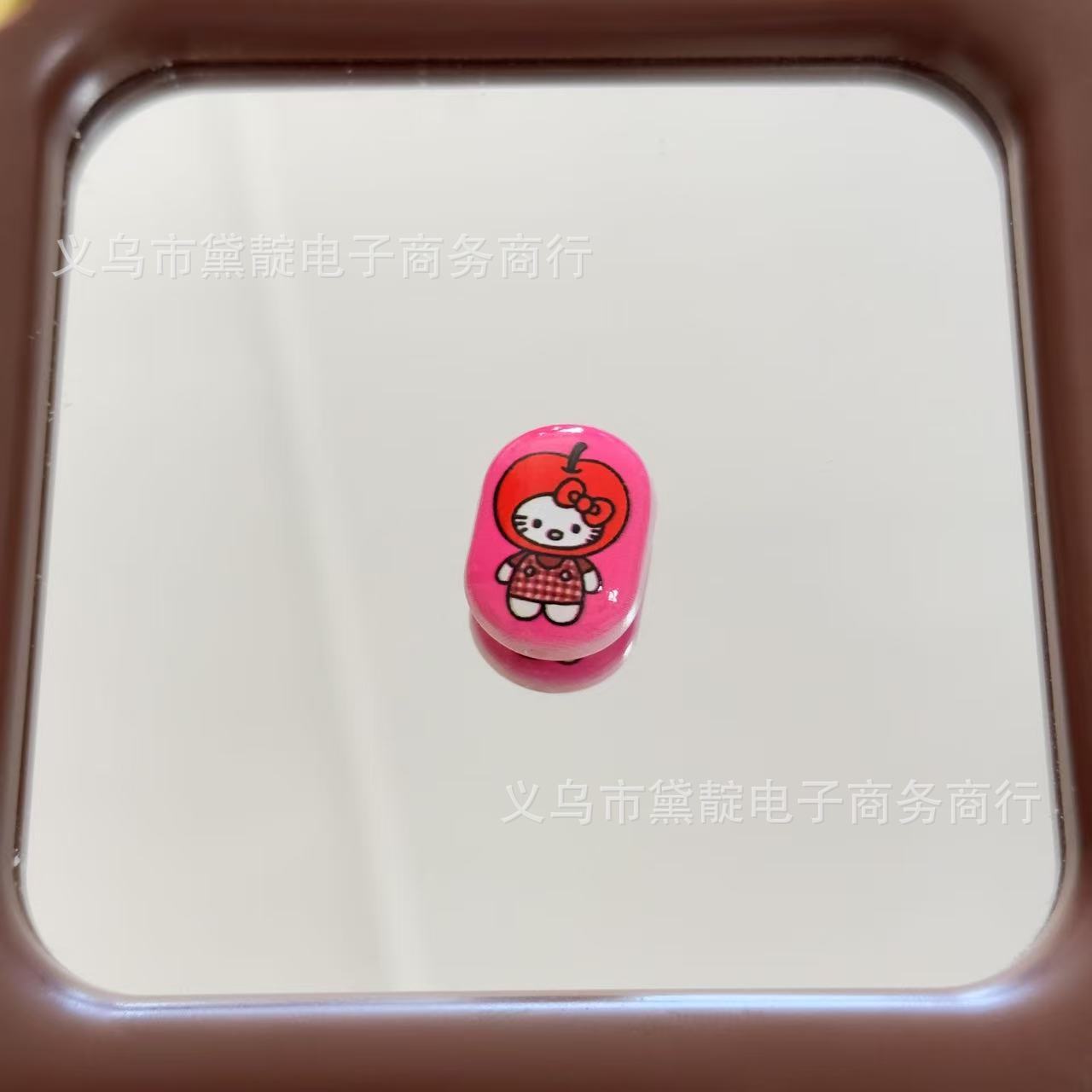 Wholesale 10pcs Fruit Headgear Cat Oval Beads DIY Acrylic Beads OLY Exclusive