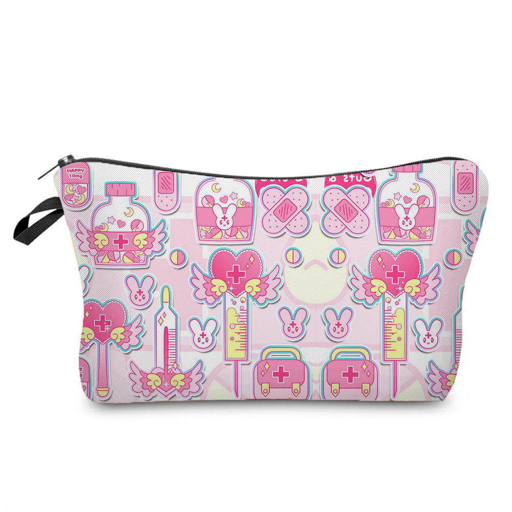 Wholesale Polyester Printed Cosmetic Bag