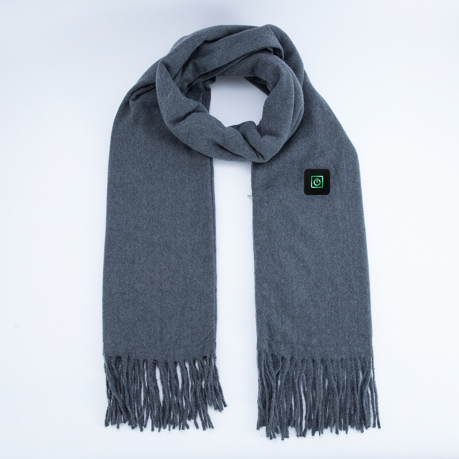Wholesale Imitation Cashmere Heating Solid Color Smart Electric Heating Scarf