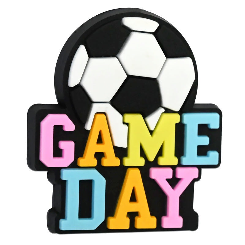 Wholesale   Random 100pcs/pack  Ball Series PVC Soft Rubber Student High-Value Beads Accessories