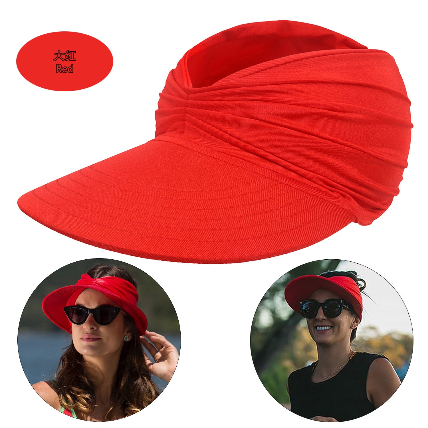Wholesale Beach Empty Top Outdoor Sports Sun Protection Hat