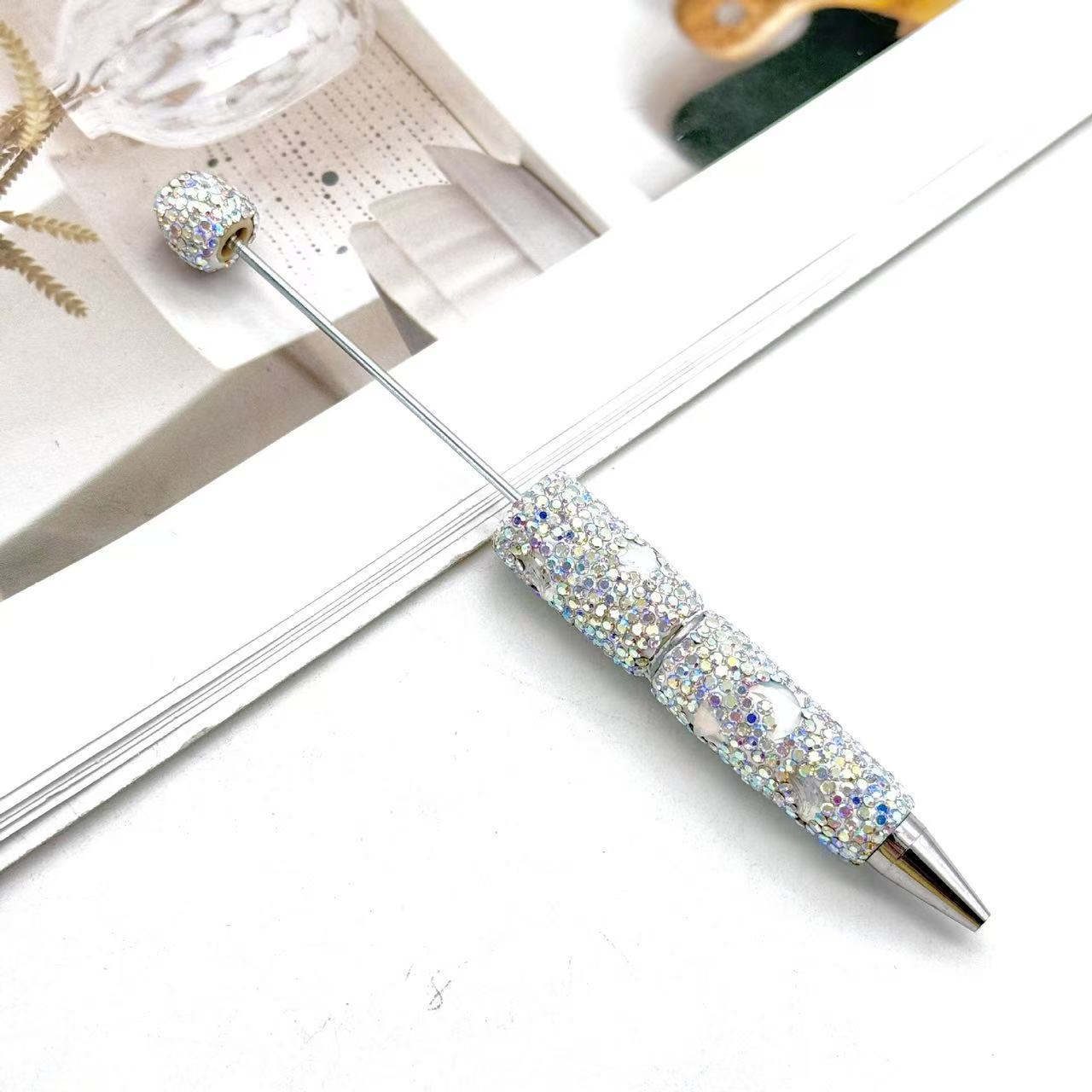 Wholesale Star Full Diamond beadable pens