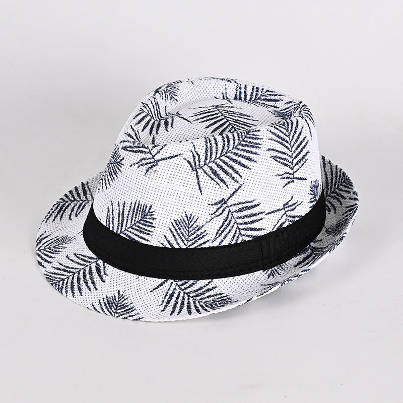 Wholesale Beach style tourism sun shading summer grass jazz hat