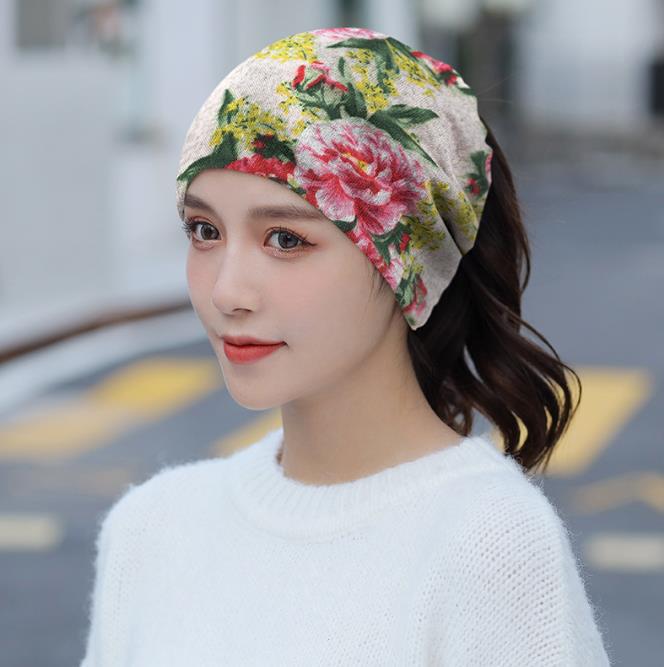 Wholesale Autumn and Winter Imitation Cashmere Double Layer Scarf Multifunctional Pullover Neck Protection Hat