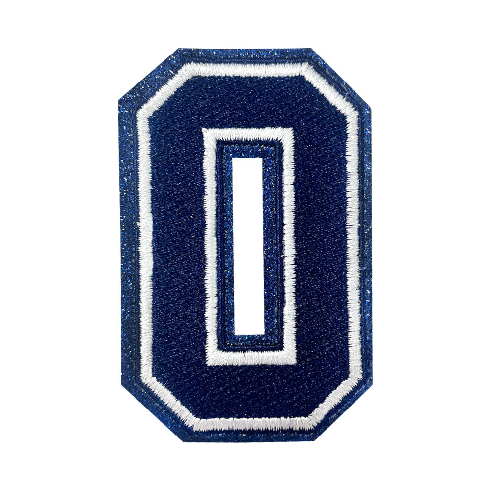 Wholesale Baseball Numbers 0 9 Iron On Embroidery Patches Polyester Fashion Accessory DIY Craft Supply For Clothing And Boutique Resale