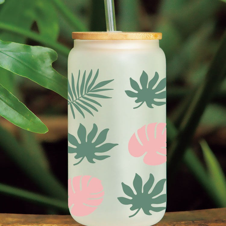 Wholesale Uv Transfer Sticker Glass Cup Crystal Label Crystal Sticker 16OZ UV DTF WRAPS