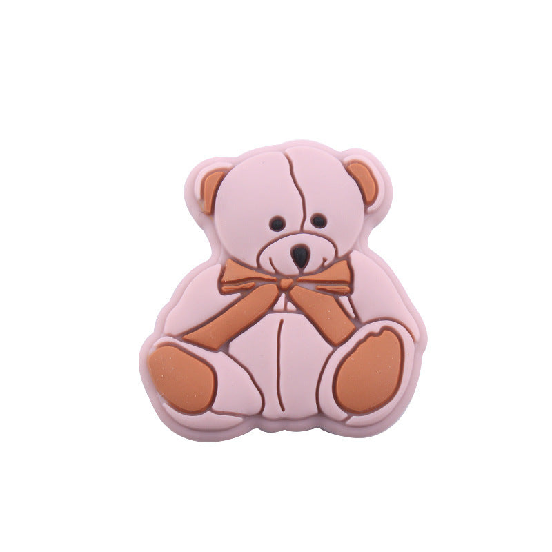 Wholesale Baby Cartoon Animal Bear Silicone Teether