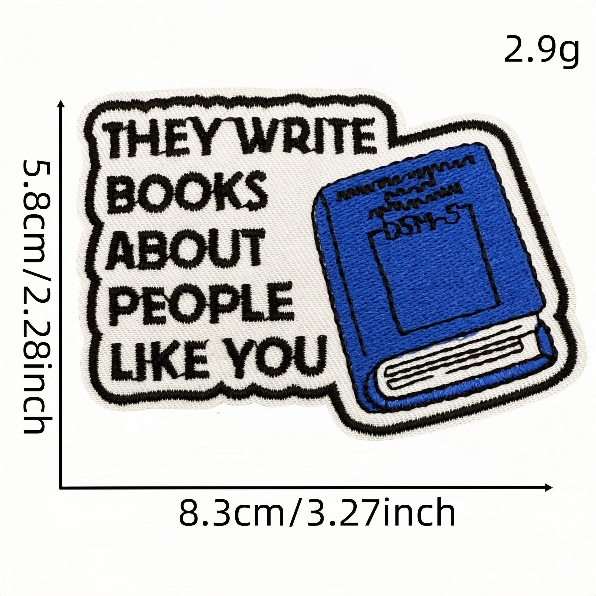 Wholesale Cartoon English Math Series Embroidery DIY Patches