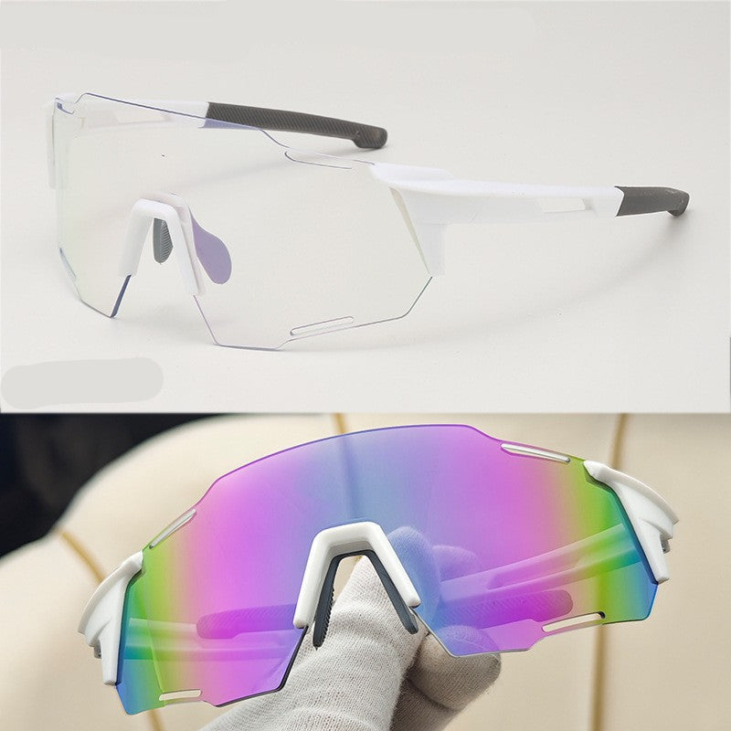 Wholesale Cycling glasses windproof outdoor hiking mountaineering anti-ultraviolet sunglasses