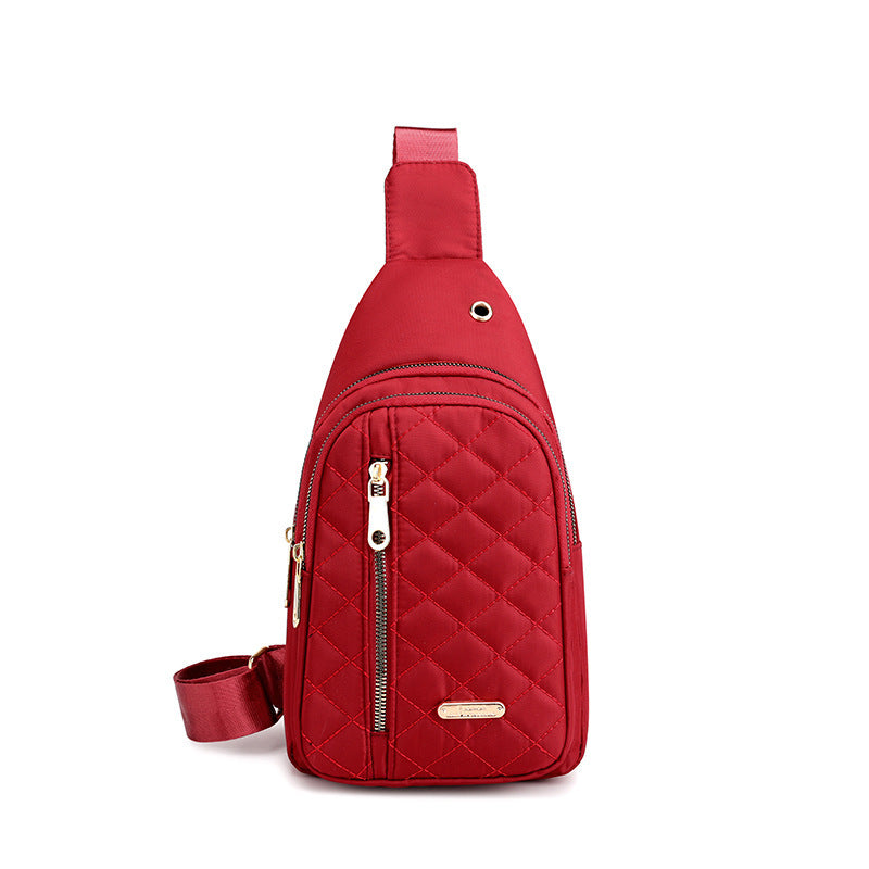 Wholesale Oxford Cloth Crossbody Bag Sports Chest Bag