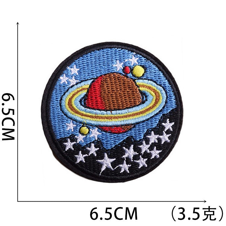 Wholesale Stylish Polyester Embroidered Astronaut Space Patch For Kids Clothing And DIY Crafts OLY Exclusive