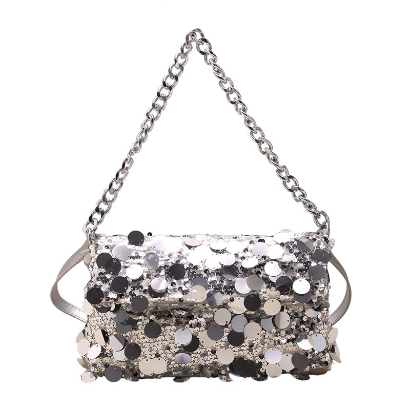 Wholesale Chain Portable Sequin Bags