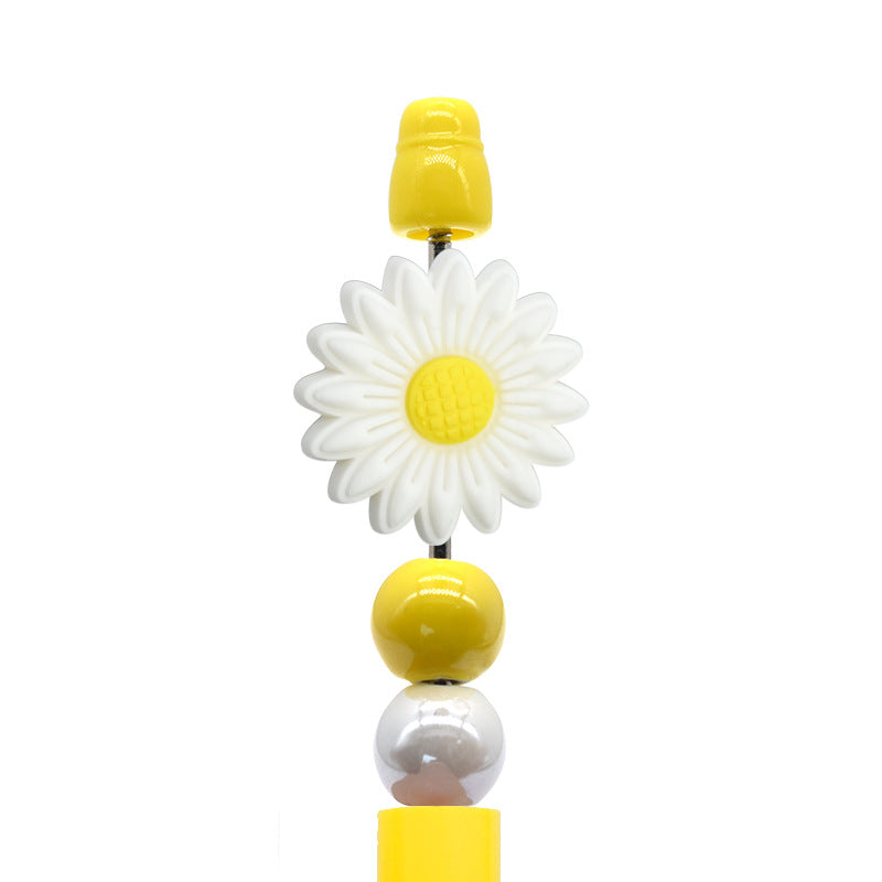 Wholesale Random 100pcs/pack  Cartoon Butterfly Flower Beads Focal Beads