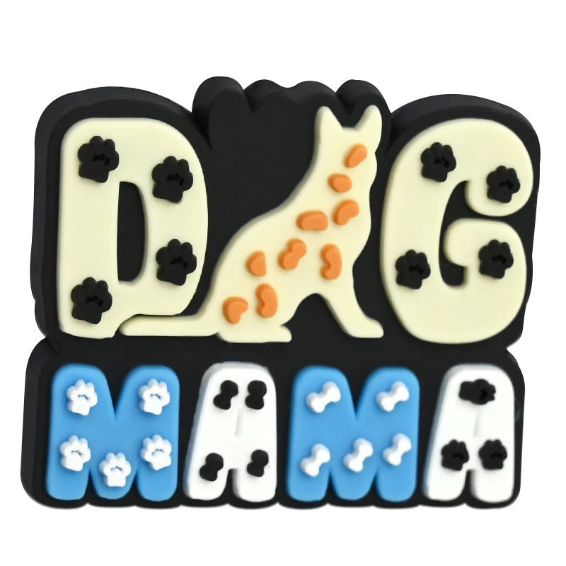 Wholesale Random 100pcs/pack  Cute pet dog beaded bracelet Focal Beads