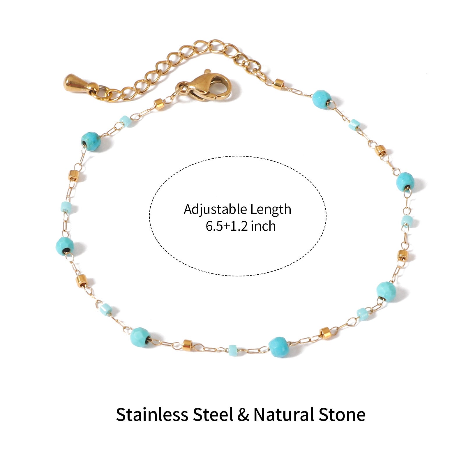 Wholesale Vintage natural stone bracelet