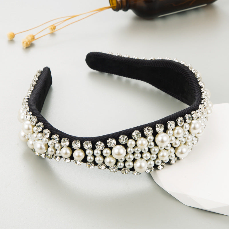 Wholesale pearl and rhinestone headbands