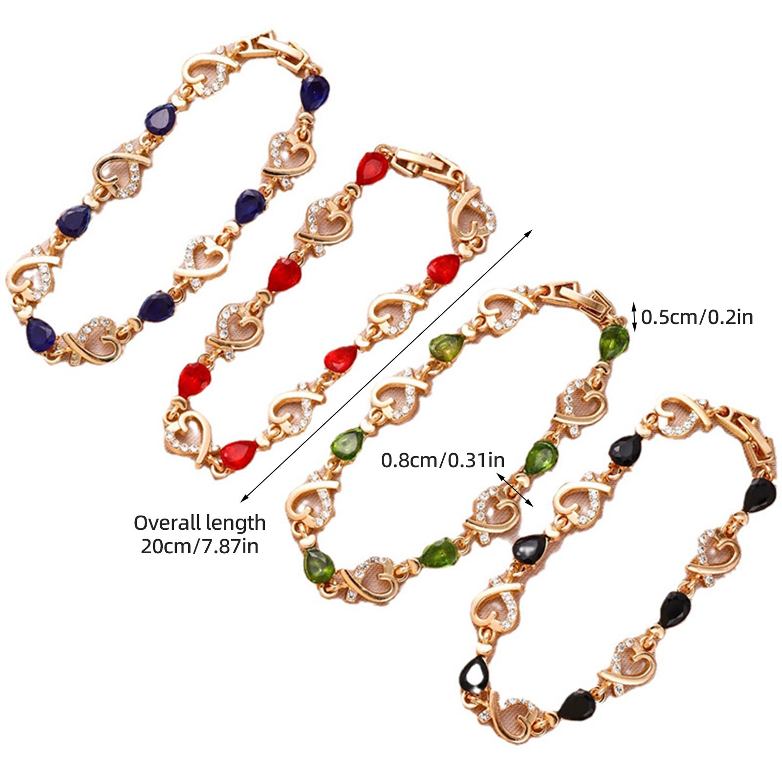 Wholesale 12pcs love bracelet hollow flower diamond lady jewelry heart-shaped Valentine's Day gift