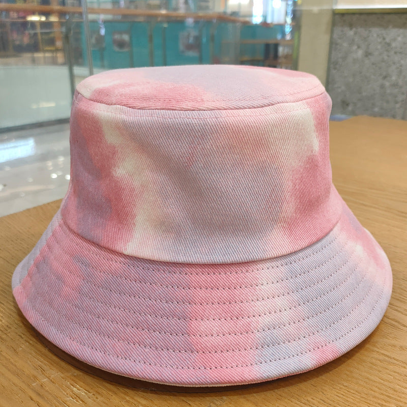 Wholesale Tie Dye Reversible Sun Visor Versatile Fisherman Hat