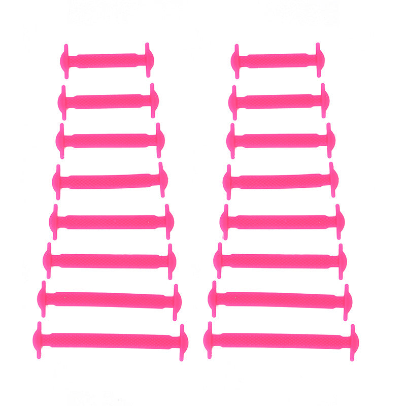 Wholesale Rainbow Sports Free Silicone Elastic Laces