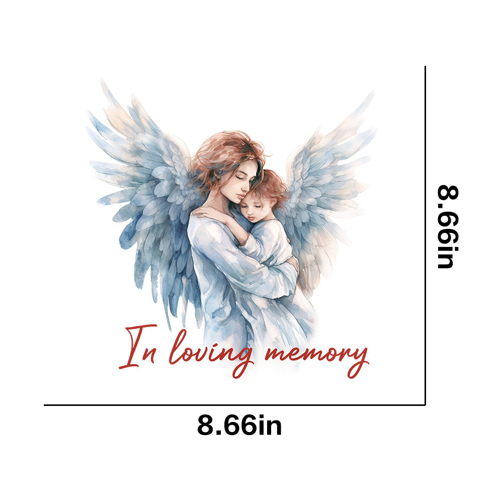 Wholesale 10pcs Angel Wings UV DTF Ready to Press Transfers Wraps