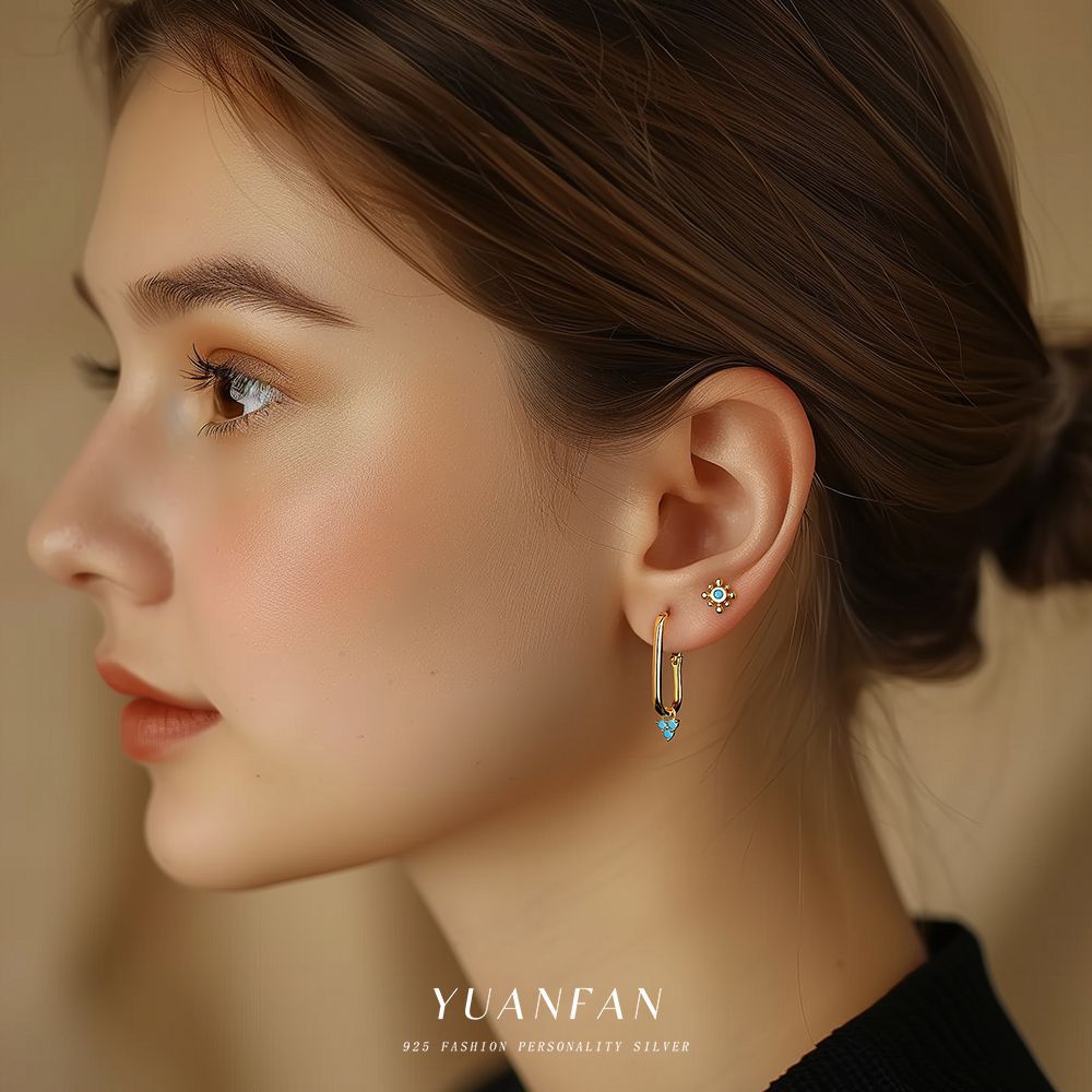 Wholesale Turquoise Hoop Earrings