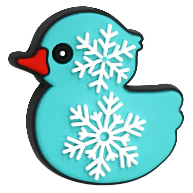 Wholesale Random 100pcs/pack   Cartoon duck beaded  Focal Beads