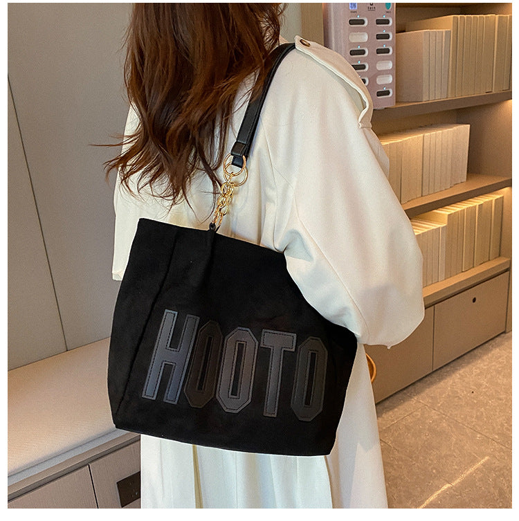 Wholesale Versatile Canvas Large Capacity Shoulder Bag